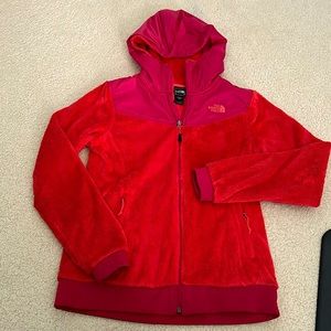 The North Face Fuzzy Zippered Hoodie / Womens Med